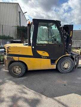 Used Forklift Truck YALE GDP55VX DIESEL VIERRADFRONTSTAPLER (12985856)