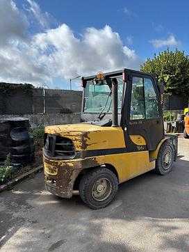 Used Forklift Truck YALE GDP55VX DIESEL VIERRADFRONTSTAPLER (12985856)