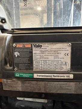 Used Forklift Truck YALE GDP55VX DIESEL VIERRADFRONTSTAPLER (12985856)