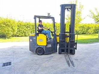 Used Forklift Truck AISLE_MASTER AM20SE ELEKTRO HOCHHUBWAGENDEICHSEL (12979571) backdrop