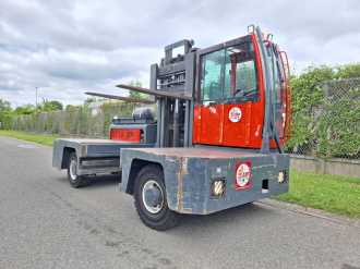 Used Forklift Truck AMLIFT C5000-14 GAS SEITENSTAPLER (12905605)