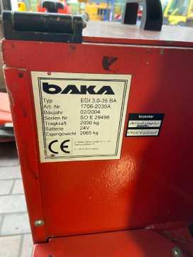Used Forklift Truck BAKA EGI3,0-35BA ELEKTRO HOCHHUBWAGENDEICHSEL (13071975)