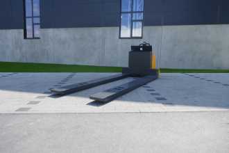 Used Forklift Truck BAKA EGU-5020 SO ELEKTRO NIEDERHUBWAGENDEICHSEL (12947670) backdrop