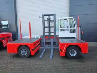 Used Forklift Truck BAUMANN DFQ50/18/45 DIESEL SEITENSTAPLER (12961290) backdrop