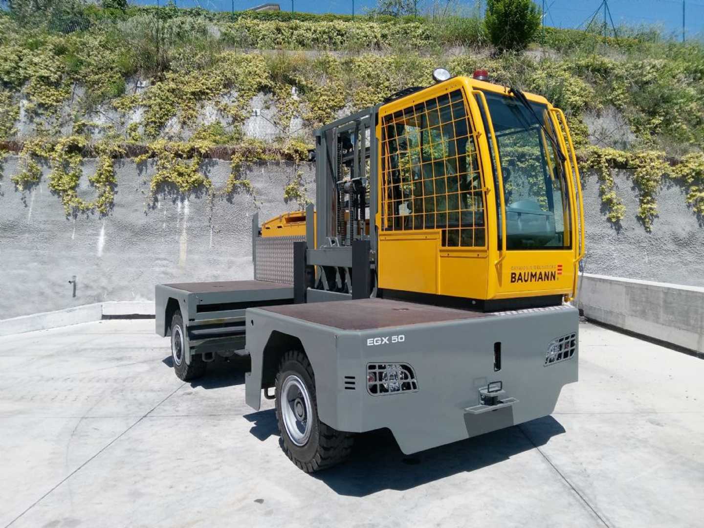 Used Forklift Truck BAUMANN EGX 50/14-12/57 TR ELEKTRO SEITENSTAPLER (13045056)