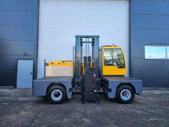 Used Forklift Truck BAUMANN EGX60/16/75TR - TRIPLEX ELEKTRO SEITENSTAPLER (12973379) backdrop