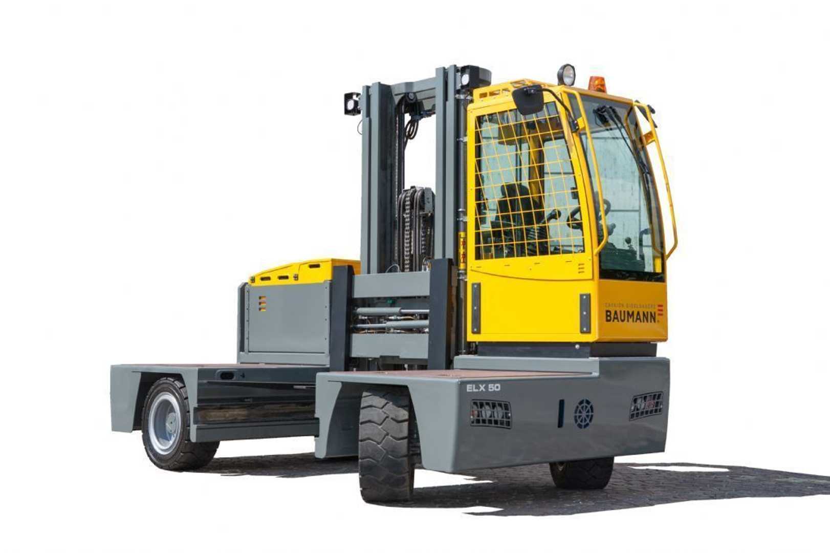 Used Forklift Truck BAUMANN ELX 50/12/45 ST ELEKTRO SEITENSTAPLER (13017856)