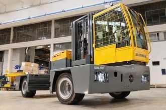 Used Forklift Truck BAUMANN EXL 50/14/45 ST ELEKTRO SEITENSTAPLER (13017853) backdrop