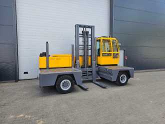 Used Forklift Truck BAUMANN GS60/12/50ST - Teleskopgabeln DIESEL SEITENSTAPLER (12887662) backdrop