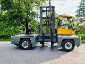 Used Forklift Truck BAUMANN GX60 12 50 SFH DIESEL VIERRADFRONTSTAPLER (13031522) backdrop