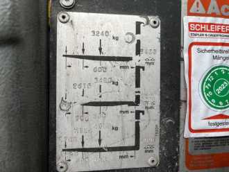 Used Forklift Truck BAUMANN HX40-12-54TR DIESEL SEITENSTAPLER (13031886)