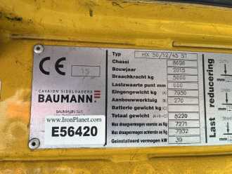 Used Forklift Truck BAUMANN HX50/12/45ST GAS SEITENSTAPLER (12897662)