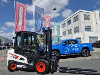 Used Forklift Truck BOBCAT D35C-9 DIESEL VIERRADFRONTSTAPLER (13059466)
