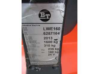 Used Forklift Truck BT LWE160 ELEKTRO NIEDERHUBWAGENDEICHSEL (13013013)