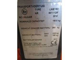 Used Forklift Truck BT LWE160 ELEKTRO NIEDERHUBWAGENDEICHSEL (13064377)