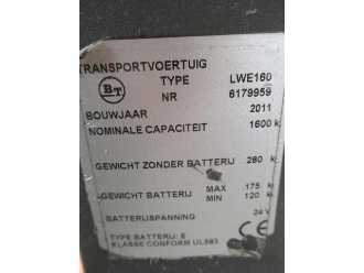 Used Forklift Truck BT LWE160 ELEKTRO NIEDERHUBWAGENDEICHSEL (13071618)