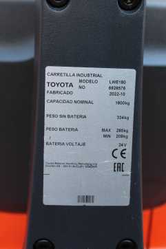 Used Forklift Truck BT LWE180 ELEKTRO NIEDERHUBWAGENSEMIELEKTRISCH (13065178)