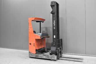 Used Forklift Truck BT RRE 140 /58430/ ELEKTRO SCHUBMASTSTAPLER (13064099) backdrop