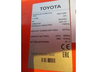Used Forklift Truck BT RRE120M ELEKTRO SCHUBMASTSTAPLER (13021991)