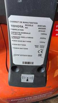 Used Forklift Truck BT SWE140L ELEKTRO HOCHHUBWAGENDEICHSEL (13068621)