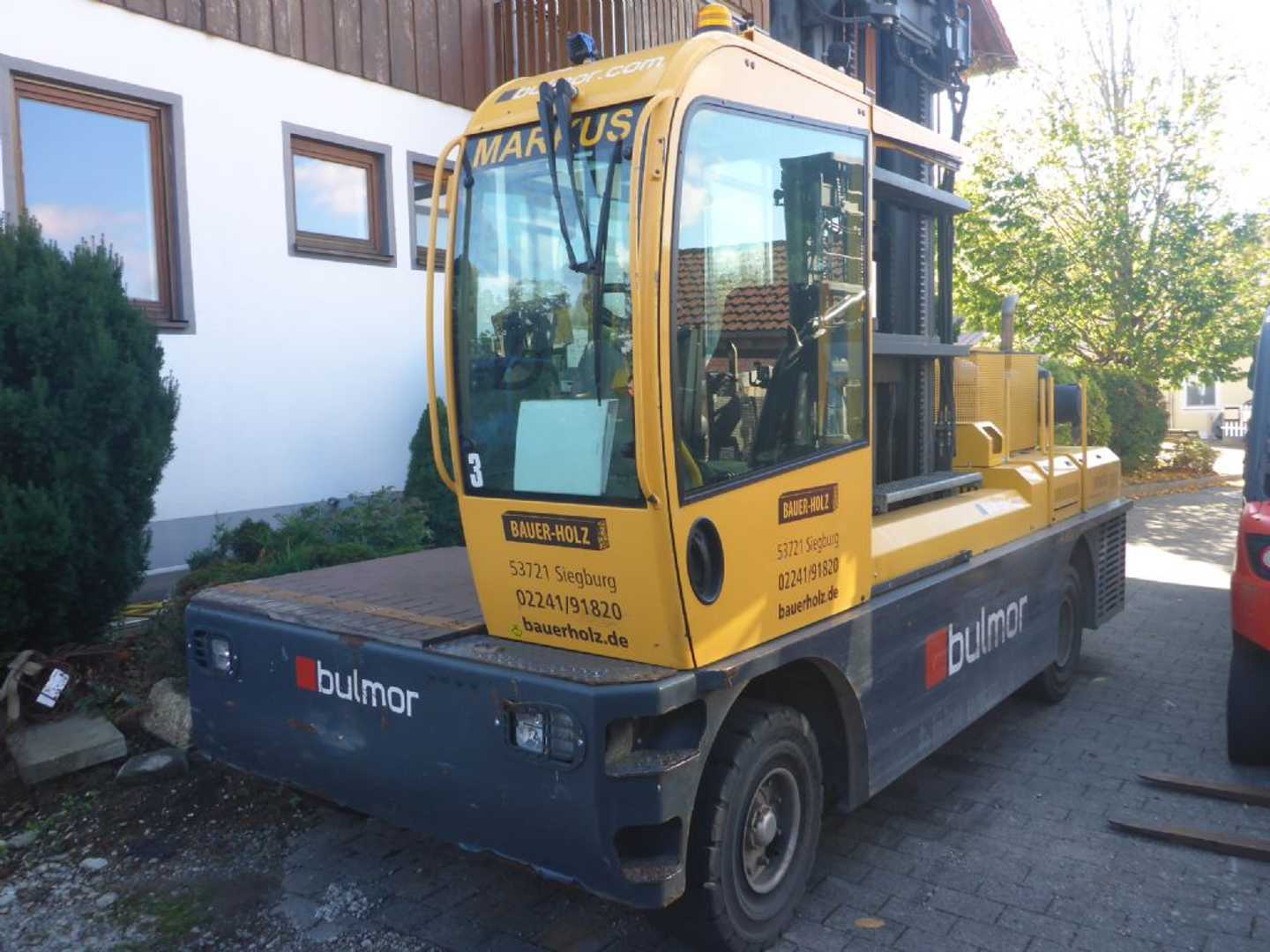 Used Forklift Truck BULMOR DQ70-14-80 DIESEL SEITENSTAPLER (13072658)