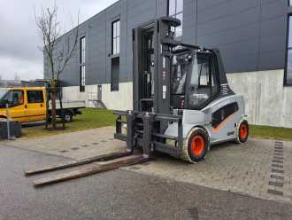 Used Forklift Truck CARER A 120X ELEKTRO VIERRADFRONTSTAPLER (12798344) backdrop