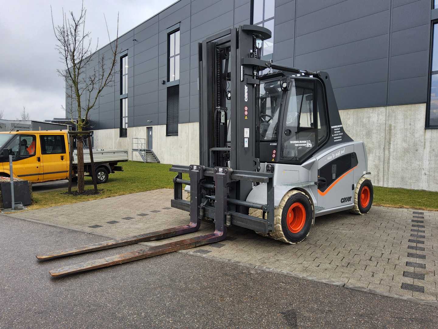 Used Forklift Truck CARER A 120X ELEKTRO VIERRADFRONTSTAPLER (12798344)