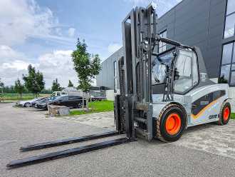Used Forklift Truck CARER A 160-1200X ELEKTRO VIERRADFRONTSTAPLER (12892299) backdrop