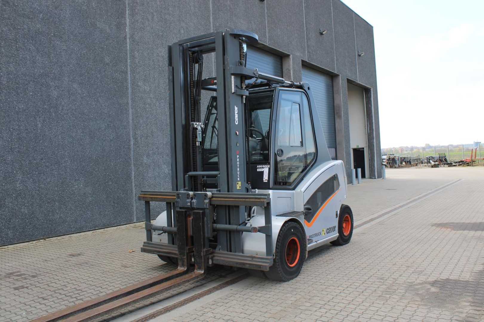 Used Forklift Truck CARER A80-900X ELEKTRO VIERRADFRONTSTAPLER (12954235)