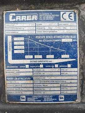 Used Forklift Truck CARER F50 ELEKTRO VIERRADFRONTSTAPLER (13054736)