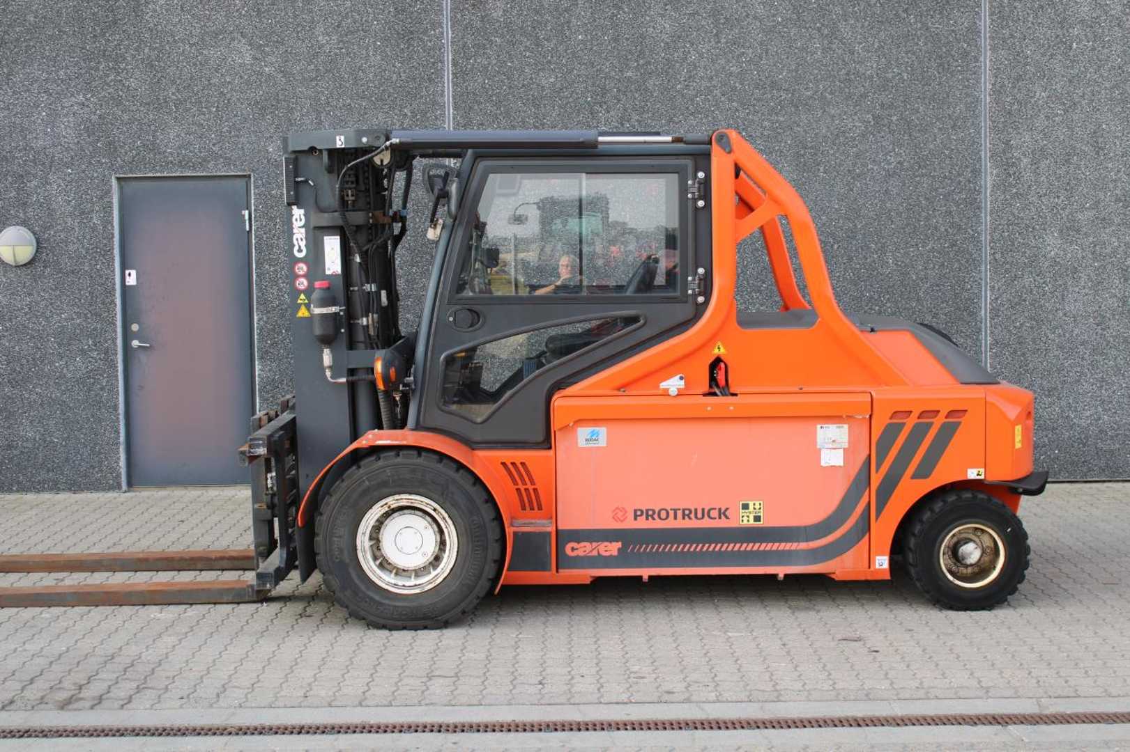 Used Forklift Truck CARER KF90HD2 ELEKTRO VIERRADFRONTSTAPLER (13059474)