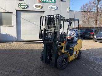 Used Forklift Truck CATERPILLAR CAT GP25N GAS VIERRADFRONTSTAPLER (13065251)