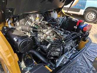 Used Forklift Truck CATERPILLAR CAT GP35N GAS VIERRADFRONTSTAPLER (13063305)