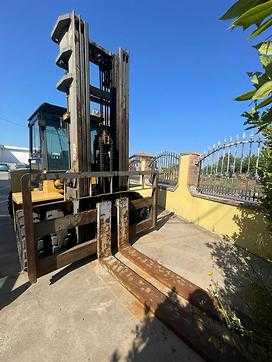 Used Forklift Truck CATERPILLAR DP60 DIESEL VIERRADFRONTSTAPLER (13053043) backdrop