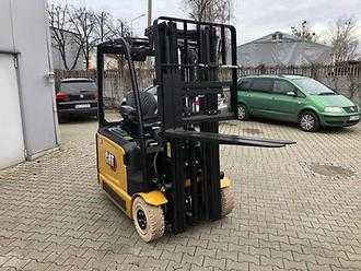 Used Forklift Truck CATERPILLAR EP16ACNT ELEKTRO DREIRADFRONTSTAPLER (13063214)