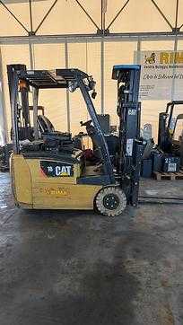 Used Forklift Truck CATERPILLAR EP16CPNT ELEKTRO VIERRADFRONTSTAPLER (13055741)
