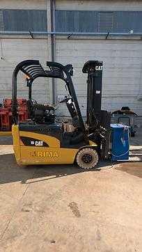 Used Forklift Truck CATERPILLAR EP16NT ELEKTRO VIERRADFRONTSTAPLER (13055725)