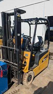 Used Forklift Truck CATERPILLAR EP16NT ELEKTRO VIERRADFRONTSTAPLER (13055725)