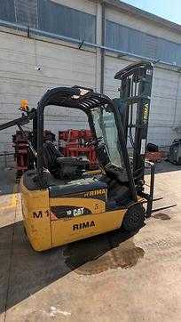Used Forklift Truck CATERPILLAR EP18NT ELEKTRO VIERRADFRONTSTAPLER (13055736)