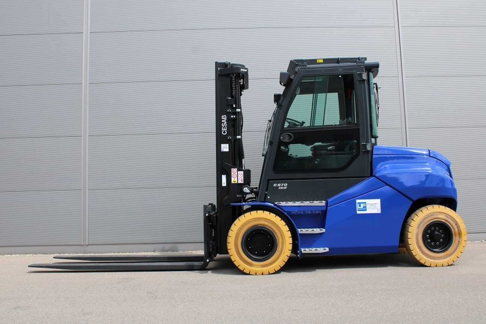 Used Forklift Truck CESAB B 870 II ELEKTRO VIERRADFRONTSTAPLER (13067823)