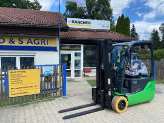 Used Forklift Truck CESAB B320II ELEKTRO DREIRADFRONTSTAPLER (13062739) backdrop