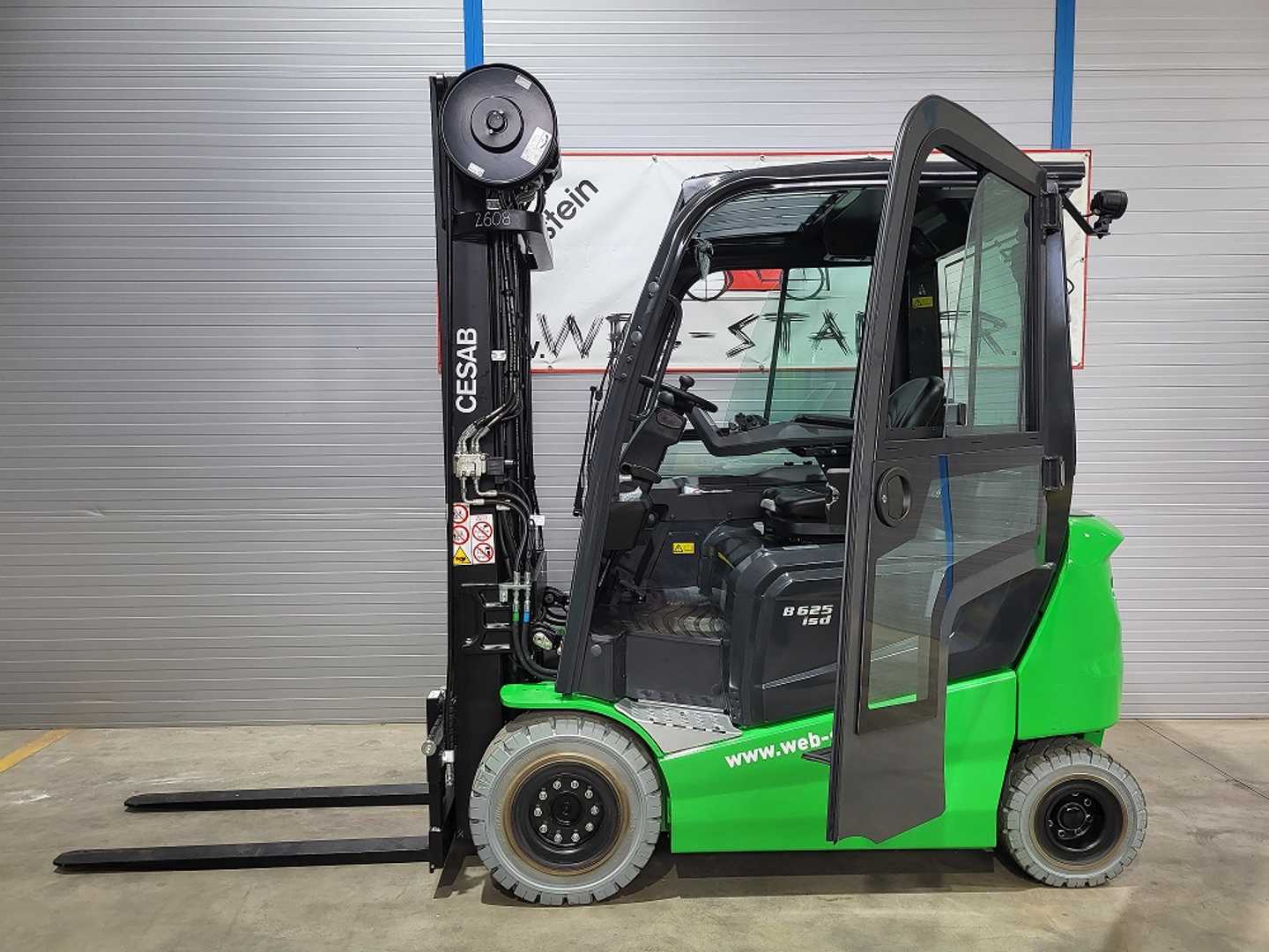 Used Forklift Truck CESAB B625II ELEKTRO VIERRADFRONTSTAPLER (13058073)