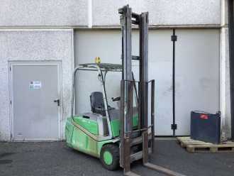 Used Forklift Truck CESAB BLITZ 318 ELEKTRO DREIRADFRONTSTAPLER (13053612) backdrop
