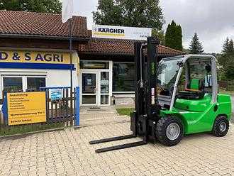 Used Forklift Truck CESAB M330DV DIESEL VIERRADFRONTSTAPLER (13062734) backdrop