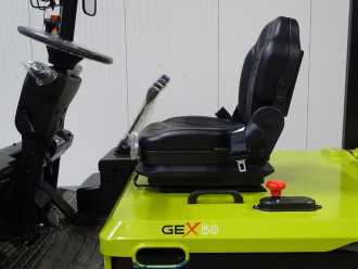 Used Forklift Truck CLARK GEX50 ELEKTRO VIERRADFRONTSTAPLER (12873789)