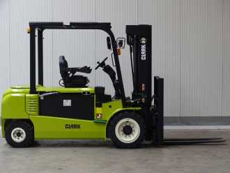 Used Forklift Truck CLARK GEX50 ELEKTRO VIERRADFRONTSTAPLER (12873790)