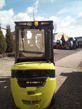Used Forklift Truck CLARK GTS25D DIESEL VIERRADFRONTSTAPLER (13001676)