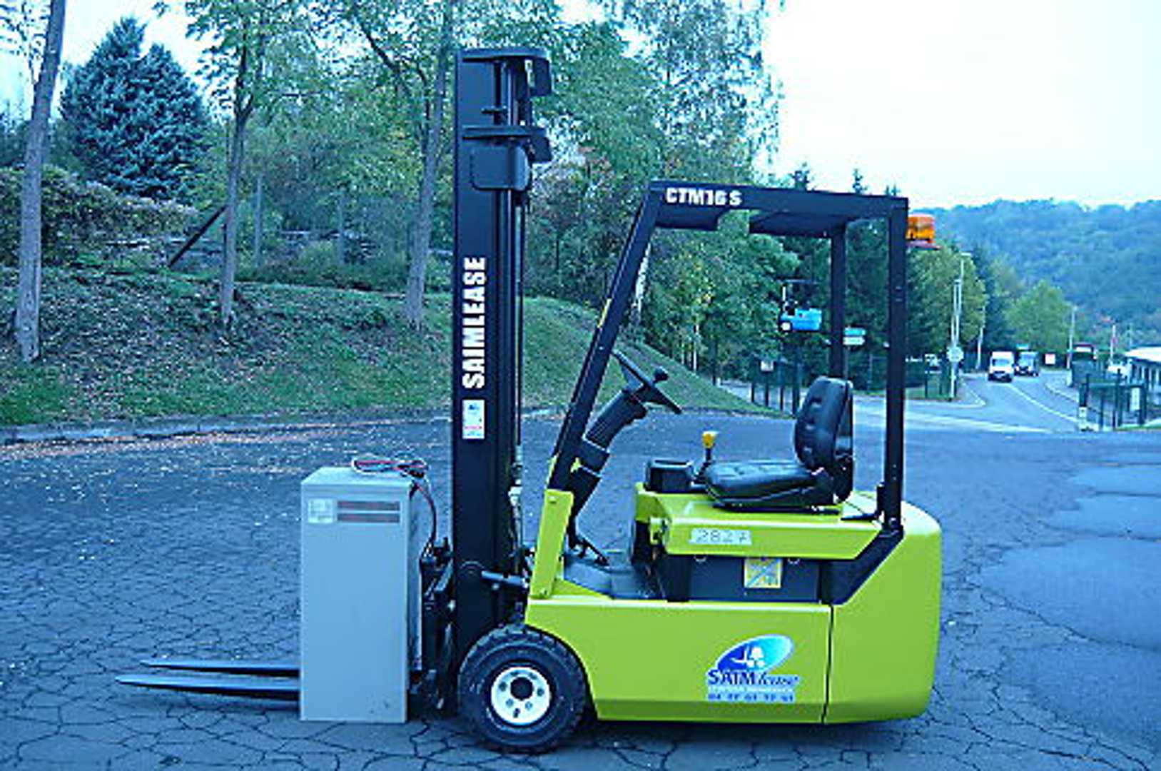Used Forklift Truck CLARK chariot élévateur à fourches ELEKTRO VIERRADFRONTSTAPLER (11964212)