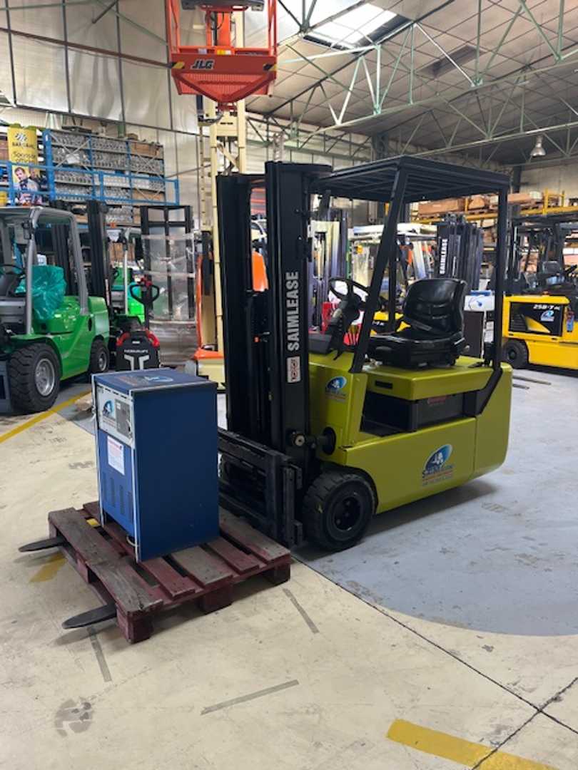 Used Forklift Truck CLARK chariot élévateur à fourches ELEKTRO VIERRADFRONTSTAPLER (12995107)