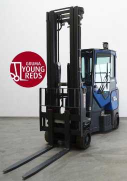 Used Forklift Truck COMBILIFT AISLE MASTER 20S ELEKTRO VIERRADFRONTSTAPLER (12779609) backdrop